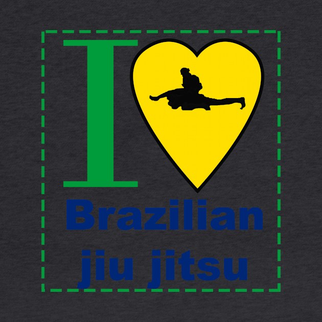 I love Brazilian jiu jitsu by OnuM2018